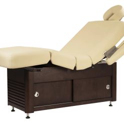 Maharaja Electric Spa Massage Table with Armrest Flipped