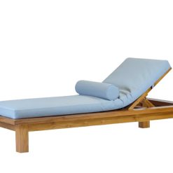Outdoor Lounger Slight Tilt with Bolster