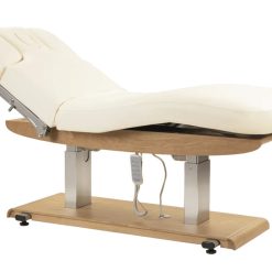 Tejas Electric Spa Massage Table Cream Colored