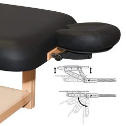 Terra™ Stationary Treatment Table Headrest Closeup