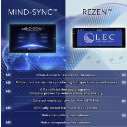 Wave Reset™ Lounger w/3 Step Base Wave Reset™ Lounger with 3 Step Base Mind Sync Menu