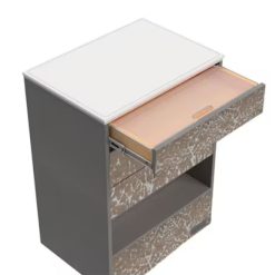 Clodagh Trolley - Leaf and Shade Top Drawer Pull Out Workshelf