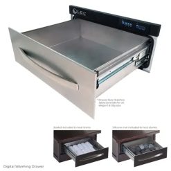 Parker Spa™ Trolley Optional Warming Drawer Usage
