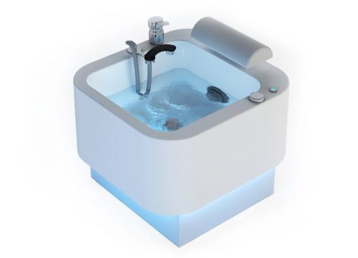Pedicure Spa Chair Hydrosink 2 view 2 Essential Kneads | Professional Spa Beds & Wellness Equipment