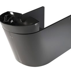 Shampoo Station Va Pensiero Electra Black 1 Essential Kneads | Professional Spa Beds & Wellness Equipment