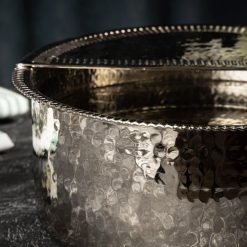 Handmade Silver Copper Pedicure Manicure Bowl 1 Essential Kneads | Professional Spa Beds & Wellness Equipment