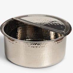 Handmade Silver Copper Pedicure Manicure Bowl 2 Essential Kneads | Professional Spa Beds & Wellness Equipment