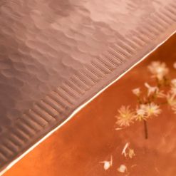 Handmade Solid Copper Foot Bath with Removable Footrest – Luxury Spa & Detox Soaking Basin Handmade Solid Copper Foot Bath with Removable Footrest 2 Essential Kneads | Professional Spa Beds & Wellness Equipment