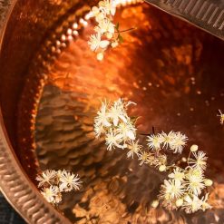Handmade Solid Copper Foot Bath with Removable Footrest – Luxury Spa & Detox Soaking Basin Handmade Solid Copper Foot Bath with Removable Footrest 3 Essential Kneads | Professional Spa Beds & Wellness Equipment