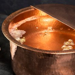 Handmade Solid Copper Foot Bath with Removable Footrest – Luxury Spa & Detox Soaking Basin Handmade Solid Copper Foot Bath with Removable Footrest 5 Essential Kneads | Professional Spa Beds & Wellness Equipment